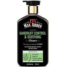 Deals and Offers on Beauty Care - Man Arden Dandruff Control & Soothing Shampoo, Helps Eliminate Dandruff, Itchiness And Scalp Dryness, No SLS, Paraben or Silicone, 250 ml Deals, Discounts & Offers on Beauty Care - Man Arden Dandruff Control & Soothing Shampoo, Helps Eliminate Dandruff, Itchiness And Scalp Dryness, No SLS, Paraben or Silicone, 250 ml