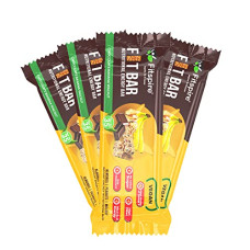 Deals and Offers on - Fitspire Fitt Nutritional Energy Bar - Chocolate Banana Walnut (Pack of 4), 140 gm | Vegan energy bar | Healthy Diet Snack with Almonds, Oats, and Millets, Gluten Free and High in Protein Deals, Discounts & Offers on - Fitspire Fitt Nutritional Energy Bar - Chocolate Banana Walnut (Pack of 4), 140 gm | Vegan energy bar | Healthy Diet Snack with Almonds, Oats, and Millets, Gluten Free and High in Protein
