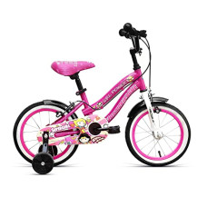 Deals, Discounts & Offers on  - VECTOR 91 Justice League 14T Single Speed Kids Cycles (Pink & White, Ideal