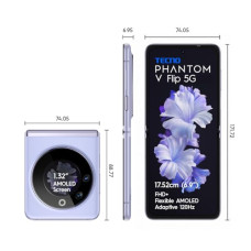 Deals and Offers on Electronics - TECNO Phantom V Flip 5G (Mystic Dawn 16Gb Ram, 256Gb Storage) | 45 Watts Fast Charging | 32 Mp Selfie, 64 Rear Camera| 6.9 Deals, Discounts & Offers on Electronics - TECNO Phantom V Flip 5G (Mystic Dawn 16Gb Ram, 256Gb Storage) | 45 Watts Fast Charging | 32 Mp Selfie, 64 Rear Camera| 6.9