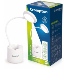 Deals and Offers on - Crompton Rovello Table Lamp Table Lamp(25 cm, White) Deals, Discounts & Offers on - Crompton Rovello Table Lamp Table Lamp(25 cm, White)