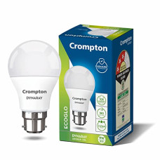 Deals and Offers on - crompton Dyna Ray 9W Round B22 LED Cool Day Light Pack of 1 Deals, Discounts & Offers on - crompton Dyna Ray 9W Round B22 LED Cool Day Light Pack of 1