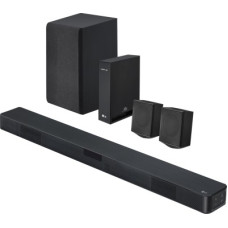 Deals and Offers on - LG SNC4R, 420W Wireless Subwoofer & Rear Speaker, Dolby Digital, Bluetooth, Optical 420 W Bluetooth Soundbar(Black, 4.1 Channel) Deals, Discounts & Offers on - LG SNC4R, 420W Wireless Subwoofer & Rear Speaker, Dolby Digital, Bluetooth, Optical 420 W Bluetooth Soundbar(Black, 4.1 Channel)