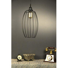 Deals and Offers on - Tu Casa HG-25 Metal Wire pendent Light Iron Holder Type e-27 Size 12x8x32 Deals, Discounts & Offers on - Tu Casa HG-25 Metal Wire pendent Light Iron Holder Type e-27 Size 12x8x32