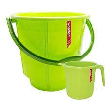 Deals and Offers on - Wonder Duo Plastic Bucket Mug Combo Set Deals, Discounts & Offers on - Wonder Duo Plastic Bucket Mug Combo Set