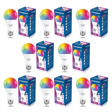 Deals, Discounts & Offers on  - Crompton Immensa 9-Watt E27 WiFi Smart LED Bulb with Music Sync, 16 Million Colors, Compatible with Amazon Alexa and Google Assistant_Pack of 8