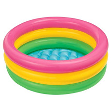 Deals and Offers on - Intex Inflatable Kids Bath Tub, 3 Ft (Multicolor) Deals, Discounts & Offers on - Intex Inflatable Kids Bath Tub, 3 Ft (Multicolor)