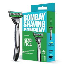 Deals, Discounts & Offers on Health & Personal Care - Bombay Shaving Company Sensi Flo 4 Razor For Men | Pack of 1