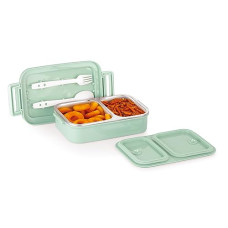 Deals, Discounts & Offers on  - Attro Taste Buddy Insulated Lunch Box with 2 Compartment & 2 Spoons,Stylish Lid with Easy Carrying Handle,1 Seprate Internal lid Perfect