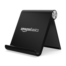 Deals, Discounts & Offers on  - Amazon Basics Multi-Angle Foldable Desktop Tablet/Mobile Stand | Holder for iPhone, Samsung, OnePlus, Xiaomi, Smartphones | Portable,
