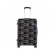 Deals, Discounts & Offers on  - Tommy Hilfiger Spring Field 55cm Plastic Hard Luggage Unisex Trolley Bag -Black+Grey