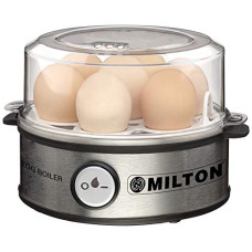 Deals and Offers on - Milton Smart Egg Boiler - 360 Watt, (Transparent and Silver Grey) - Boil Up to 7 Eggs Deals, Discounts & Offers on - Milton Smart Egg Boiler - 360 Watt, (Transparent and Silver Grey) - Boil Up to 7 Eggs