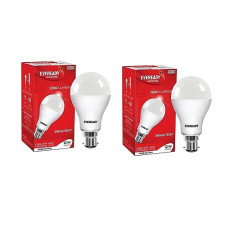 Deals, Discounts & Offers on  - Eveready 12W Led Light Bulb | High Efficiency & Glare-Free Light | 4KV Surge Protection | With Wide Operating Voltage Range | 100 Lumens Per Watt | Cool Day Light (6500K) | Pack of 2