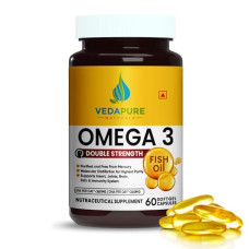 Deals, Discounts & Offers on  - VEDAPURE |Fish Oil Omega 3 Fatty Acid Capsules