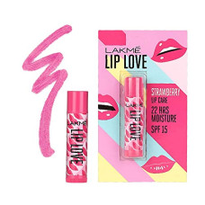 Deals, Discounts & Offers on Beauty Care - Lakme Lip Love Chapstick Strawberry, 4.5 g