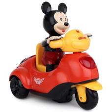 Deals, Discounts & Offers on  - Toyzone Mickey on Scooter Bump 'N' Go | Electronic Toy | Bump-n-Go Movement | Battery Operated Toy | Light & Music | Bump N go Action | Scooter Toy for Kids |