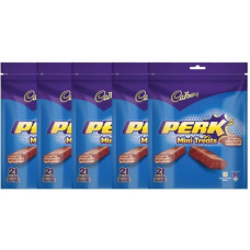 Deals, Discounts & Offers on Food and Health - Cadbury Perk Chocolate coated wafer Home Treats, Bars(5 x 115.5 g)