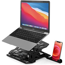 Deals, Discounts & Offers on Laptop Accessories - GIZGA essentials 2 in 1 Laptop/Notebook/MacBook Tabletop Stand, 8-Adjustable Angles, Mobile Tabletop Stand, 12