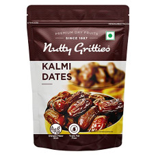Deals, Discounts & Offers on  - Nutty Gritties Premium Kalmi Dates- 350g | Juicy & Delicious Khajoor, Khajur | No artificial colours | Naturally Sweet | Instant Energy | Resealable Pouch,