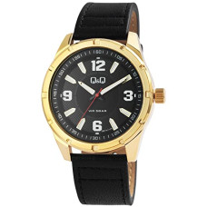 Deals, Discounts & Offers on Men - Q&Q Analog Black Dial Men's Watch-QB14J105Y