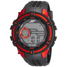 Deals, Discounts & Offers on Men - Sonata Digital Grey Dial Men's Watch-NL77080PP04