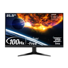 Deals and Offers on - Acer Nitro QG221Q 21.5 Inch (54.61 cm) Full HD Gaming LCD Monitor with LED Backlight I VA Panel I 1 MS VRB, 100 Hz Refresh I HDMI, VGA I Stereo Speakers I 250 Nits I AMD Free Sync I Eye Care (Black) Deals, Discounts & Offers on - Acer Nitro QG221Q 21.5 Inch (54.61 cm) Full HD Gaming LCD Monitor with LED Backlight I VA Panel I 1 MS VRB, 100 Hz Refresh I HDMI, VGA I Stereo Speakers I 250 Nits I AMD Free Sync I Eye Care (Black)