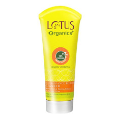 Deals and Offers on Beauty Care - Lotus Organics+ Vitamin - C Radiance Booster Cleanser |Lemon Verbena| Removes Dirt & Excess Sebum|100gm Deals, Discounts & Offers on Beauty Care - Lotus Organics+ Vitamin - C Radiance Booster Cleanser |Lemon Verbena| Removes Dirt & Excess Sebum|100gm