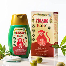 Deals, Discounts & Offers on Baby Care - Figaro Baby Lotion with Goodness of Natural Olive oil enriched with vitamin E, Dermatologically tested, 100 ml