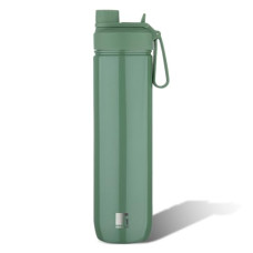Deals, Discounts & Offers on  - Bergner Walking 530 ml Thermo Steel Bottle/Flask, Hot/Cold, Vacuum Insulated, For Water/Coffee/Tea/Soup/Juice, Use in Office/Commute/Sports/Travel, Flip Top Lid with Strap, Metallic Olive/Green, Rust/Leak Proof