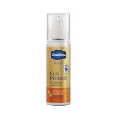 Deals, Discounts & Offers on  - Vaseline Sun Protect & Cooling SPF 15 Body Serum Lotion 180ml, For Non-Sticky & Matte Sun Protected Skin