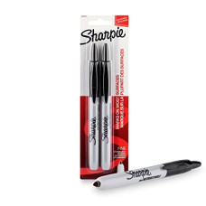 Deals, Discounts & Offers on Electronics - SHARPIE Retractable Black Permanent Marker with Fine Tip for Precise Writing |Suitable