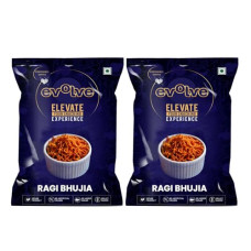 Deals, Discounts & Offers on  - EVOLVE RAAGI BHUJIA PACK OF 2