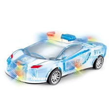 Deals, Discounts & Offers on  - Okean Police Car with Lights, Friction Powered, Music and Siren Sound Car Toy