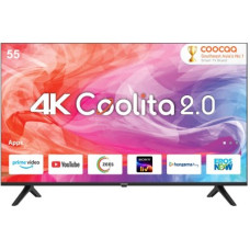Deals, Discounts & Offers on Entertainment - Coocaa Frameless 138 cm (55 inch) Ultra HD (4K) LED Smart Coolita TV 2023 Edition(55S3U-Pro)