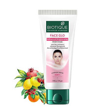 Deals, Discounts & Offers on  - Biotique Face Glo Advance Brightening Fruit Cream | Visibly Flawless Skin | Lightens Skin Tone | 100% Botanical Extracts | Suitable