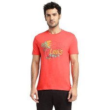 Deals, Discounts & Offers on Men - [Size L] Levi's Men's Regular Fit Brand Logo T-Shirt