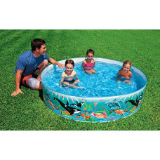 Deals, Discounts & Offers on  - Intex Ocean Coral Reef Snapset Instant Kids Childrens Swimming Pool, 58461ep, Multicolor