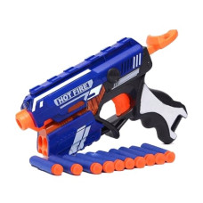 Deals, Discounts & Offers on  - NHR Blaze Storm Hot Fire Soft Bullet Gun Toy with 10 Safe Soft Foam Bullets, Fun Target Shooting Battle Fight Game for Kids Boys, Gun