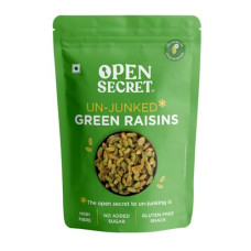 Deals, Discounts & Offers on  - OPEN SECRET Green Raisin | 100% Natural | Kismis |Fresh, High In fiber | Gluten Free| Raisins (500 g)