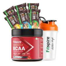Deals, Discounts & Offers on  - Fitspire Super gold BCAA supplement 250gm with Watermelon Flavour