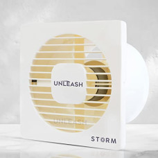 Deals, Discounts & Offers on  - Unleash Storm 6 inch(150MM) Cut Out Size Exhaust Fan For Kitchen, Exhaust Fan For Bathroom Kitchen Exhaust Fan, Bathroom Exhaust Fan Ventilation Fan Axial Fan With 2 years Warranty (Ivory)