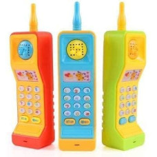 Deals, Discounts & Offers on  - SHIFUNI Smart Phone Cordless Mobile Phone Toys, Funny Light and Sound Flap Musical Mobile Cell Phone Toy for Kids, Musical Cartoon Mini Phone with Flap