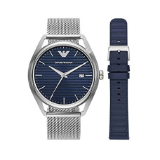 Deals and Offers on Men - Emporio Armani Analog Blue Dial Men's Watch-AR80054 Deals, Discounts & Offers on Men - Emporio Armani Analog Blue Dial Men's Watch-AR80054