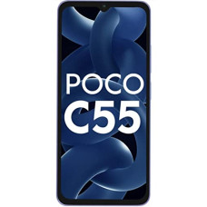 Deals and Offers on Electronics - POCO C55 (Cool Blue, 6GB RAM, 128GB Storage) Deals, Discounts & Offers on Electronics - POCO C55 (Cool Blue, 6GB RAM, 128GB Storage)