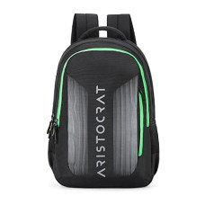 Deals and Offers on Backpacks - Aristocrat Drift Backpack (E) Black Deals, Discounts & Offers on Backpacks - Aristocrat Drift Backpack (E) Black