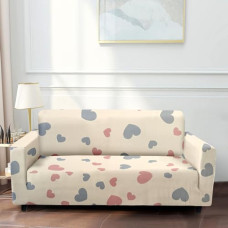 Deals and Offers on - Cortina Elegant Sofa Cover | Printed | 100% Polyester Spandex Fabric | Couch Covers, Machine Washable | Suitable Home, Office, Birthday, Anniversary, & More | Soft Cover Double Seater | Cream Deals, Discounts & Offers on - Cortina Elegant Sofa Cover | Printed | 100% Polyester Spandex Fabric | Couch Covers, Machine Washable | Suitable Home, Office, Birthday, Anniversary, & More | Soft Cover Double Seater | Cream