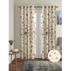 Deals and Offers on - Cortina Polyster Printed Curtain Set |Window Installation | Bedroom Living Room Kids Room | 5 Feet Window Curtain Pack of 2 | Cream Deals, Discounts & Offers on - Cortina Polyster Printed Curtain Set |Window Installation | Bedroom Living Room Kids Room | 5 Feet Window Curtain Pack of 2 | Cream