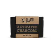 Deals and Offers on - Beardo Activated Charcoal Brick Soap - 125G | With Activated Charcoal| Brick Soap Deals, Discounts & Offers on - Beardo Activated Charcoal Brick Soap - 125G | With Activated Charcoal| Brick Soap