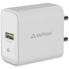 Deals, Discounts & Offers on Mobile Accessories - STUFFCOOL 18 W 3 A Mobile Charger(White)