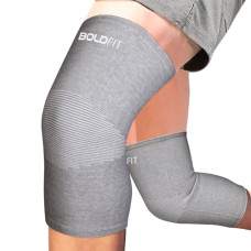 Deals, Discounts & Offers on  - Boldfit Knee Support For Men Knee Caps For Women Knee Cap For Men Knee Support For Women Knee Brace For Knee Pain Relief Products Knee Pad Knee Guard Knee Caps Knee Support For Gym Squats -Grey M